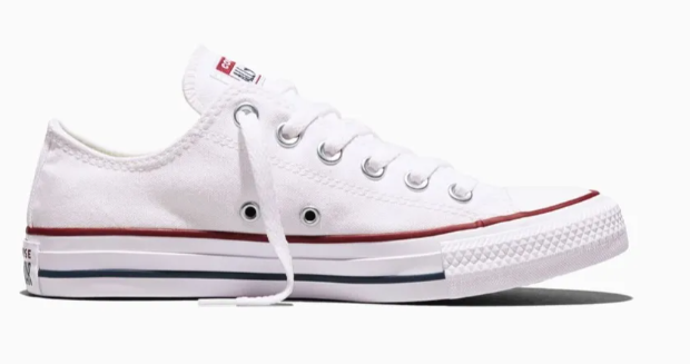 Tenis Converse Chuck Taylor All Star Blancos en Choclo de Lona Unisex