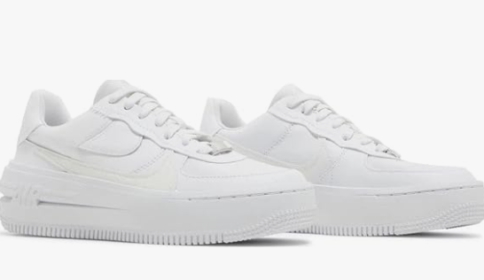 Nike AIR Force 1 Platform Blancos