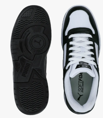 Puma Rebound Retro blanco y negro