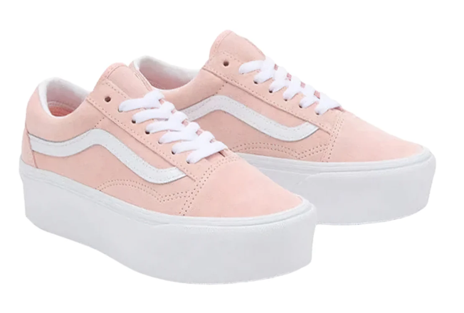 Tenis Old Skool Stackform Rosas